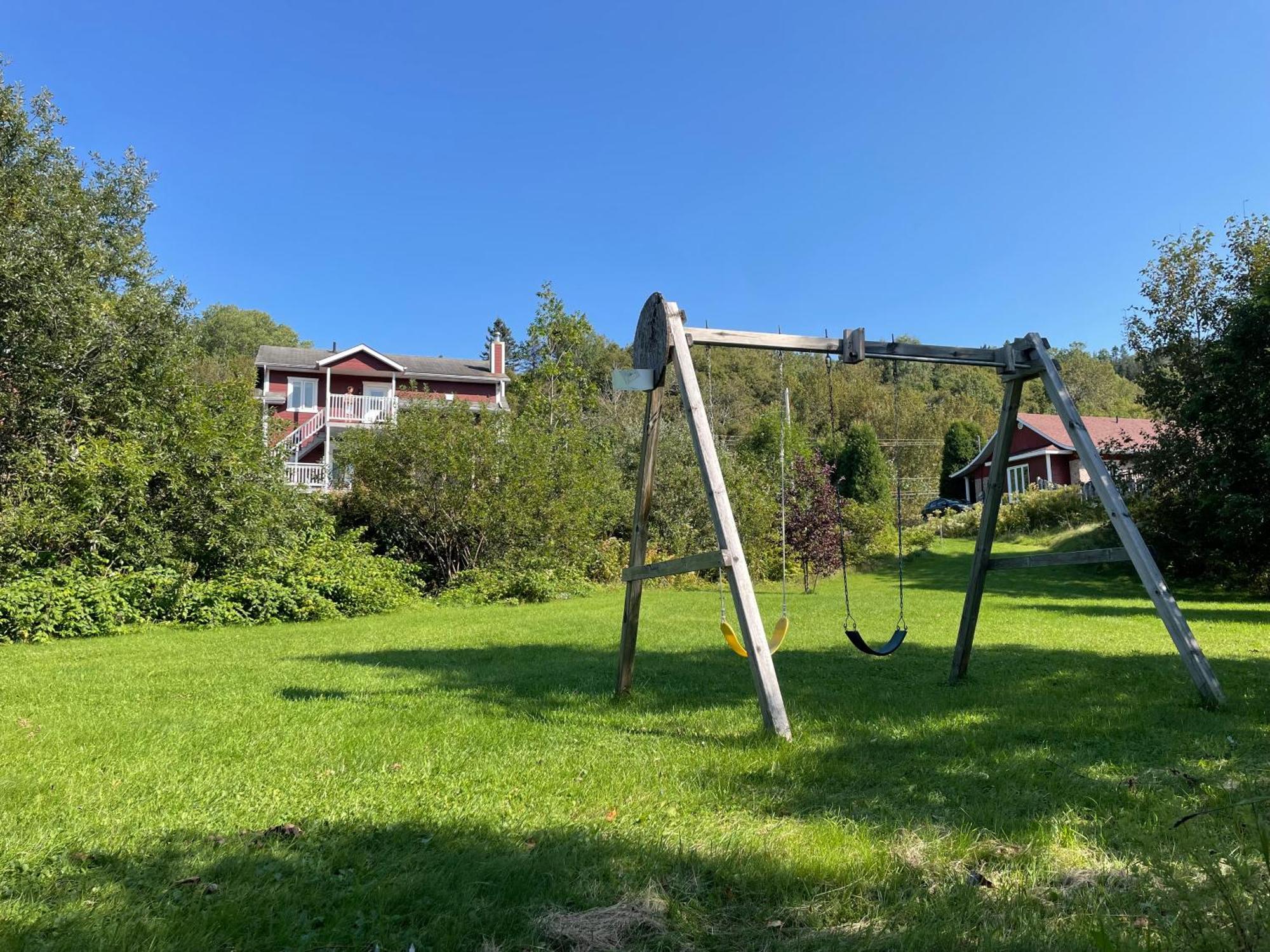 Belle Maison Avec Vue Sur La Riviere LʼAnse-Saint-Jean Exteriér fotografie